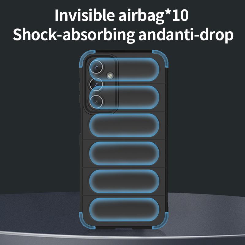 Case For Samsung Galaxy M35 M15 M55 5G Back Cover Phone Case Soft Silicone Anti-fall Shockproof Funda Coque Cases