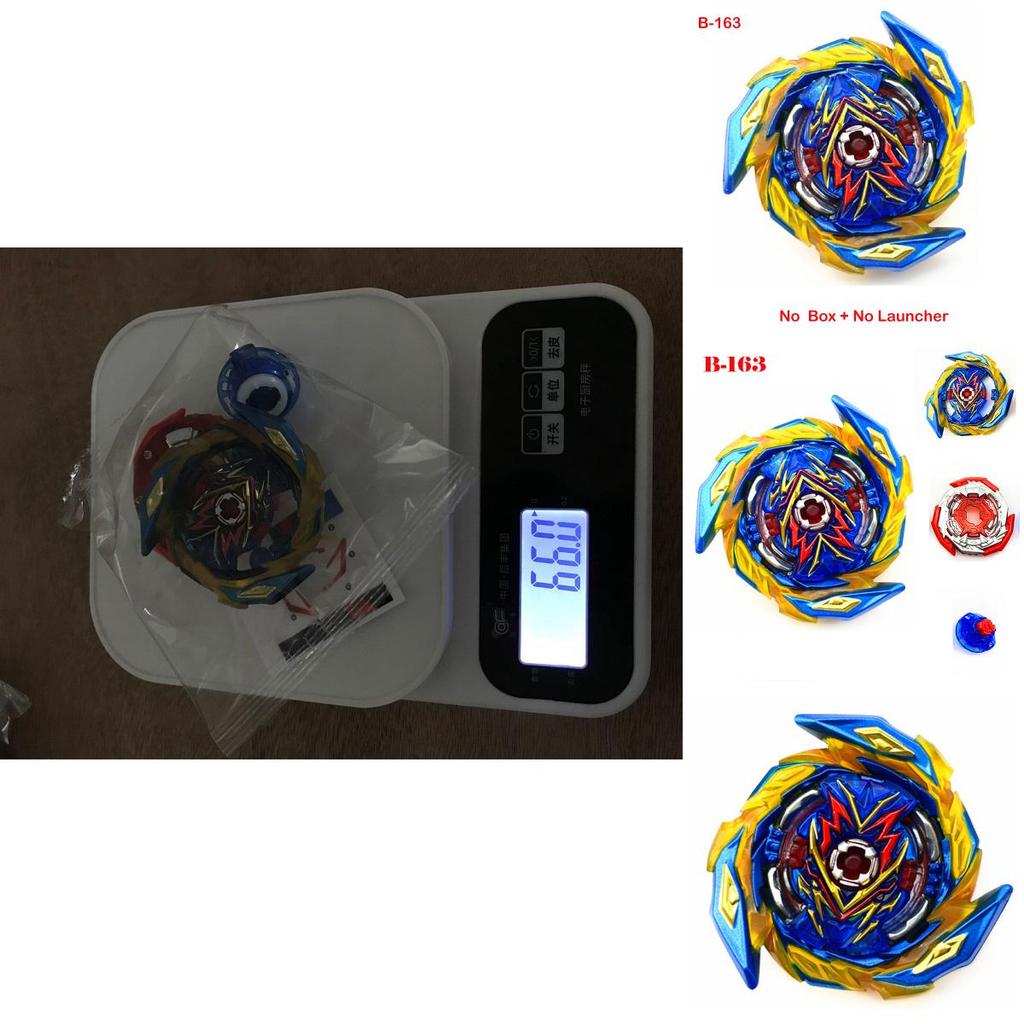 B-163 Beyblade Burst Superking Бустер Brave Valkyrie Ev' 2a Яркий сине-золотой дизайн для захватывающих сражений
