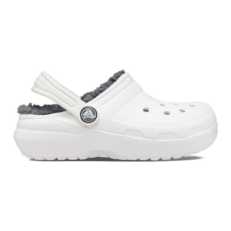 Crocs EVA Kids Clogs Kids' White Gray 207009-10M