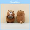 Toy Groundhog Plush Cartoon Keychain Backpack Pendant Childrens Gift Holiday