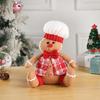 Плюшевая кукла пряничный человечек, мягкая подушка для рождественского декора, сидящая, стоящая, подвесная пряничная игрушка для украшения праздничной вечеринки