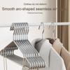 10Pcs Non-Slip Closet Storage Rack Space Saving Clothes Hangers Durable Drying Rack  Cloth