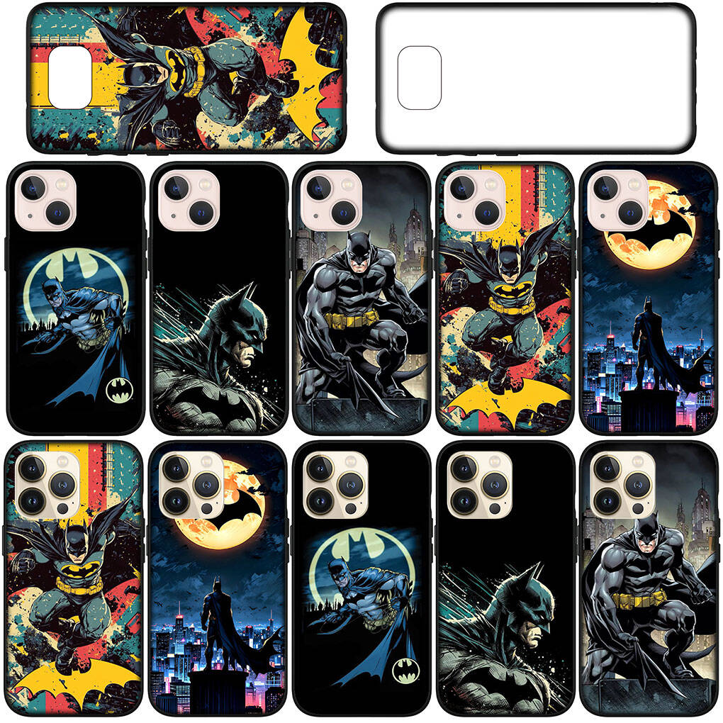 for iPhone 17 16 15 Xiaomi Poco F7 F8 X7 X6 C85 C75 C71 M8 Redmi Note 14 13 12 Pro Max 14C 13C 15C A3 A4 Phone Case Movie Bruce Wayne Batmans Bat Man