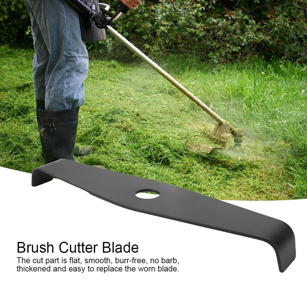 Black Brush Cutter Blade Manganese Steel Weed Eater Blade Durable Trimmer Blade