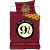 Duvet Cover Set - HOMEROKK - Harry Potter - 140x200 Cm - Fitted Sheet 90x190 - 100% Cotton