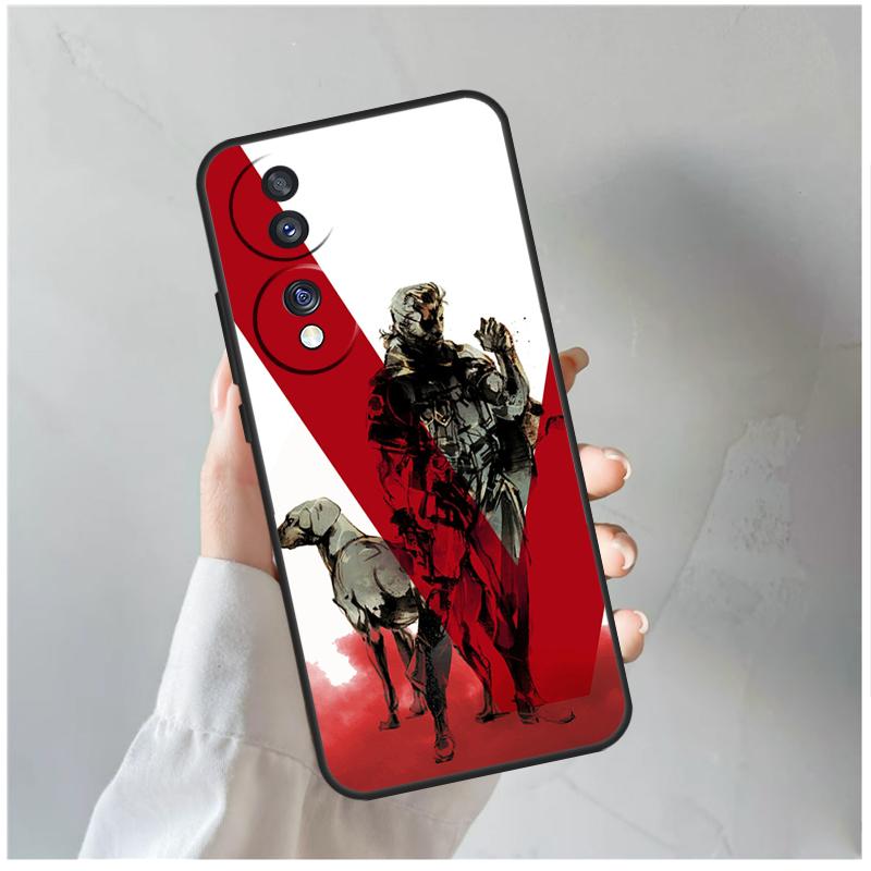 Металлический чехол Metal Gear Solid для Honor Magic 6 Pro 50 70 90 Lite Magic 5 Pro X7 X8 X9 X6a X7a X8a X9a X8b X9b