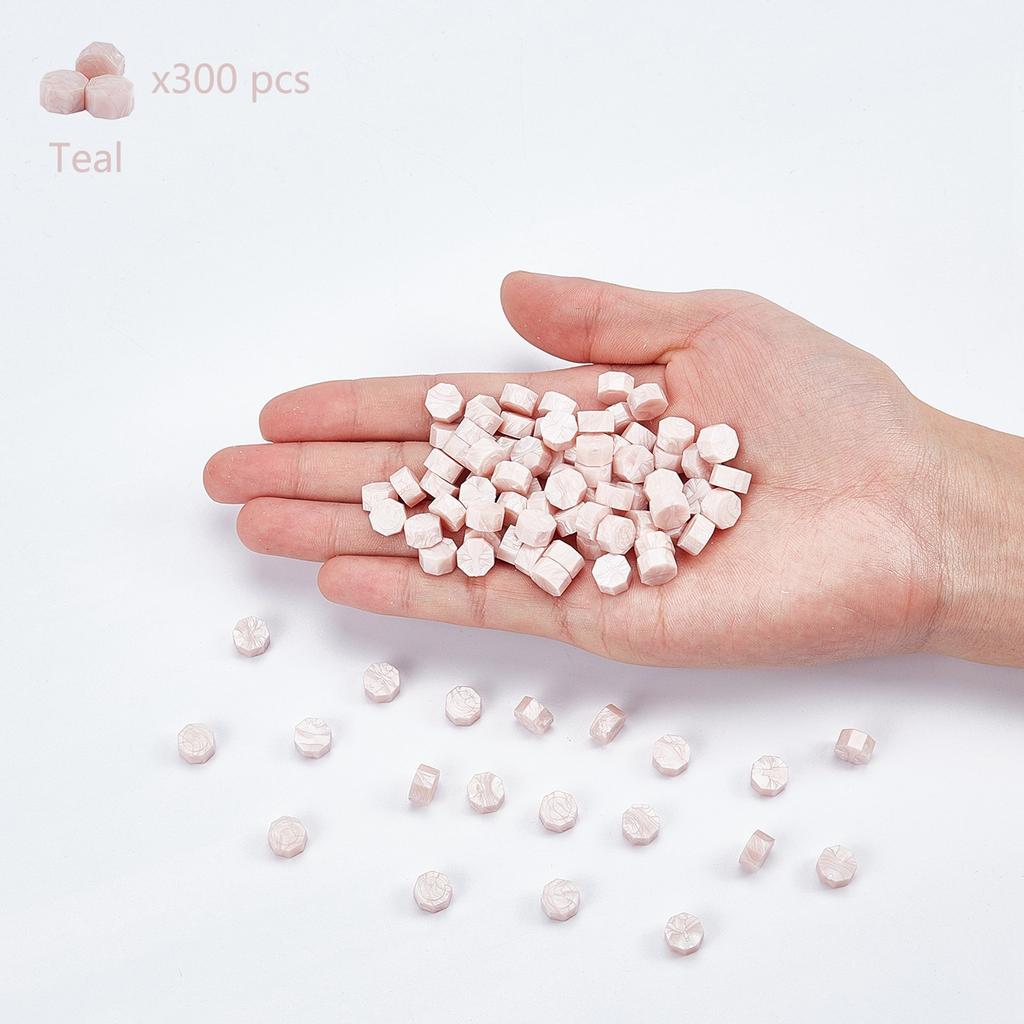 100 шт. Винтажная восковая печать для марок, ретро-печать с бисером, запечатывание макарон, золотая свадьба, день рождения, восковой лак для печатей, лак