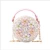 Baby Child Shoulder Bag Girl Pearl Mini Cute Princess Backpack Bag Gift Messenger Crossbody Bag Zip