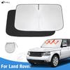 Солнцезащитный козырек на лобовое стекло для Land Rover Range Rover 2013-2023 2024 Защита окон от солнца Солнцезащитный козырек Складной Блокирует УФ-лучи Сохраняет