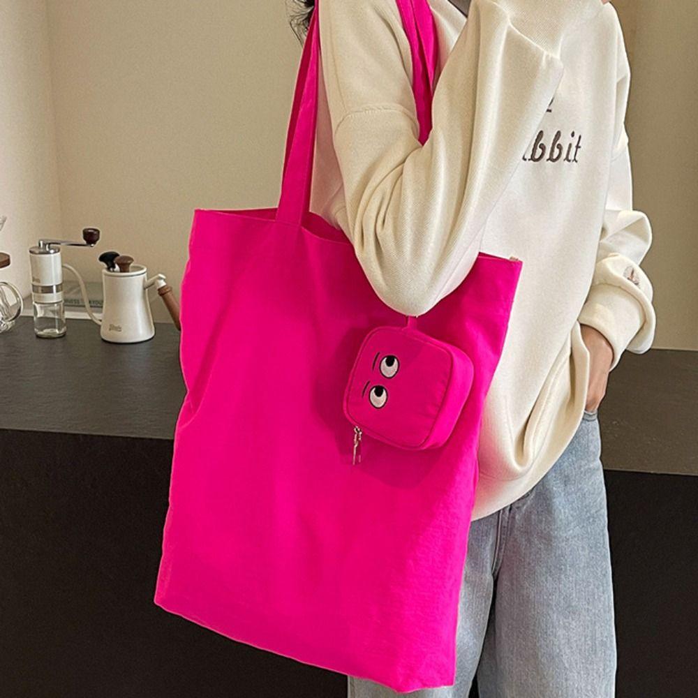 Кошелек для монет «Большой глаз», Складная сумка через плечо, Сумка для покупок, Красочная сумочка, Студенты