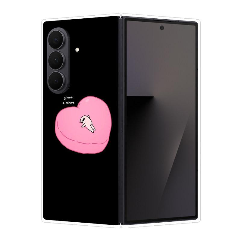 For Samsung Galaxy Z Fold 7 Pink Diamond Butterfly Transparent Soft Shell For Samsung Z Fold 7 5G Exquisite Popular Coque Case