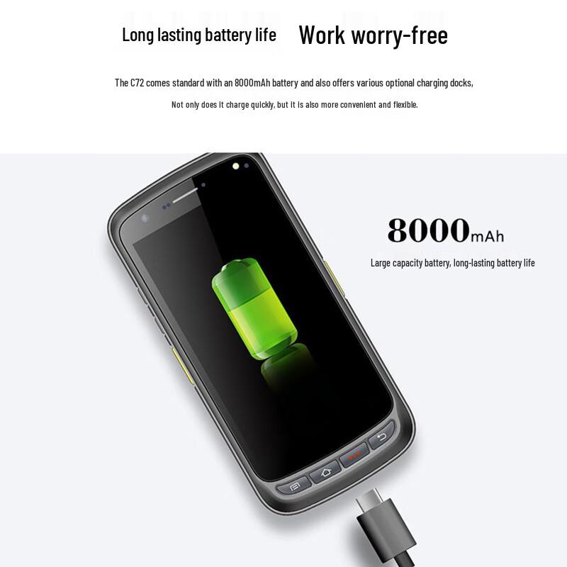 Ручной UHF RFID-считыватель Chainway C72