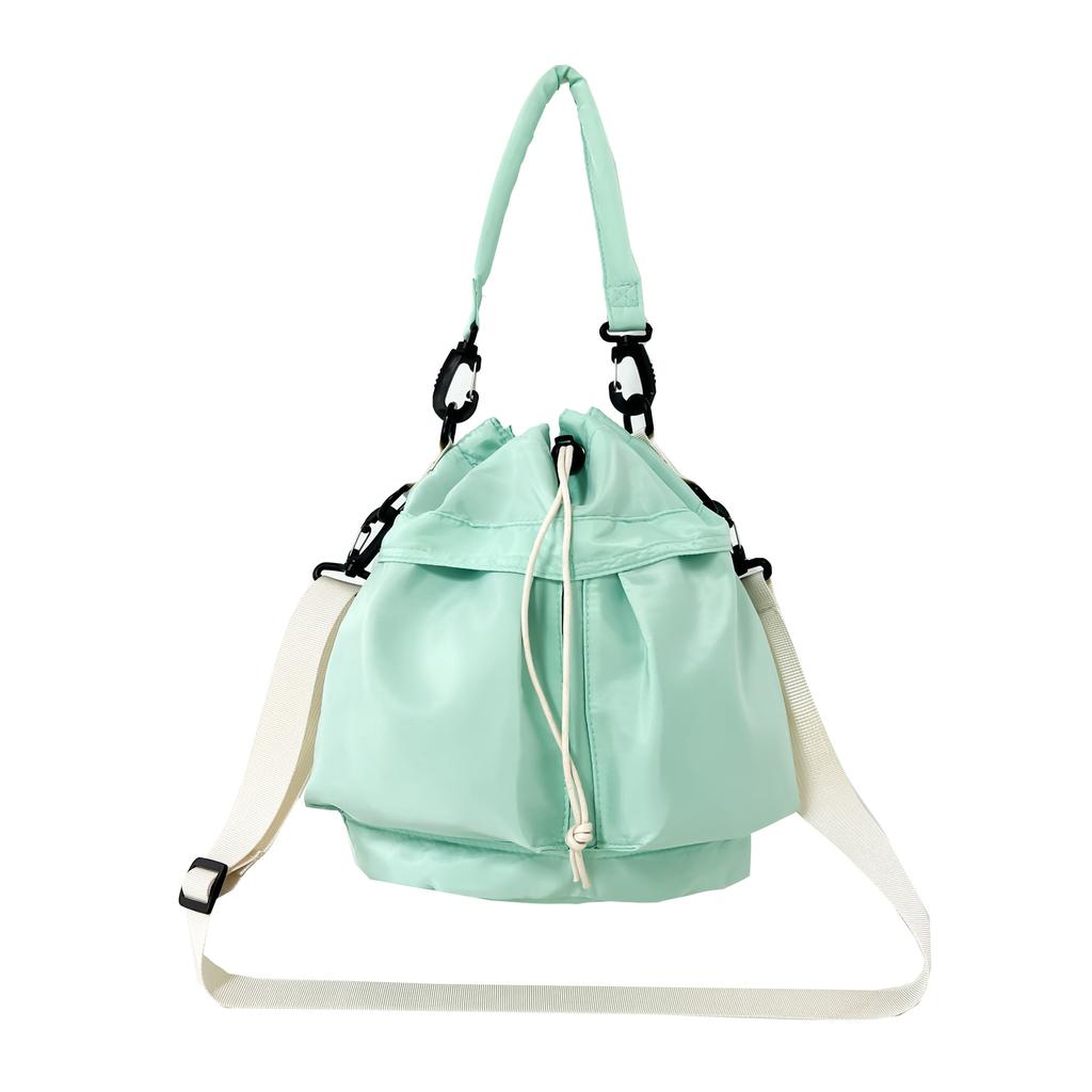 Корейская сумка простая женская универсальная большая вместительная модная сумка через плечо женская иностранная сумка-ведро для повседневного ношения