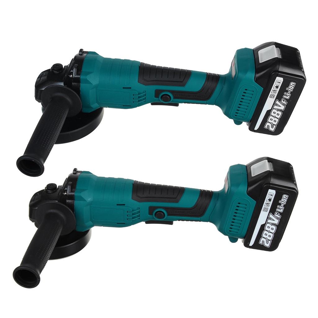 288VF 100mm/125mm Brushless Angle Grinder Cordless Angle Grinder Polishing Wood Metal Stone Cutter Cut-Off Machine