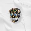 Anniversary Diablo Series Skull Flower Witch Furnace Sprouting Beads Pendant Copper Charms Fit Bracelet Diy Woman Jewelry