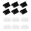 Pack of 12 Type C Dust Plug Phone Charging Port Silicone Protector Cover Universal USB C Anti Dust Caps for Phone Tablet