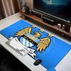 Manchester City Crest Mouse Pad Office Desk Mat, Gaming Mouse Pad Mousepad, Keyboard pad,Heavy-Duty Non-Slip Rubber Backing, Gift