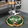1 шт. Круглый коврик Jaegermeister для офиса, нескользящий, мягкий и прочный офисный коврик для декора интерьера, идеально подходит для офиса, красивое украшение