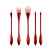 5 шт. Кисти для макияжа Beauty Makeup Tool Бокал Кисть для рассыпчатой пудры Маленькая кисть для макияжа в форме талии
