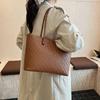 Autumn Braided Underarm Tote Bag Women's High-end Sense Versatile Large-capacity Commuter Shoulder Bag