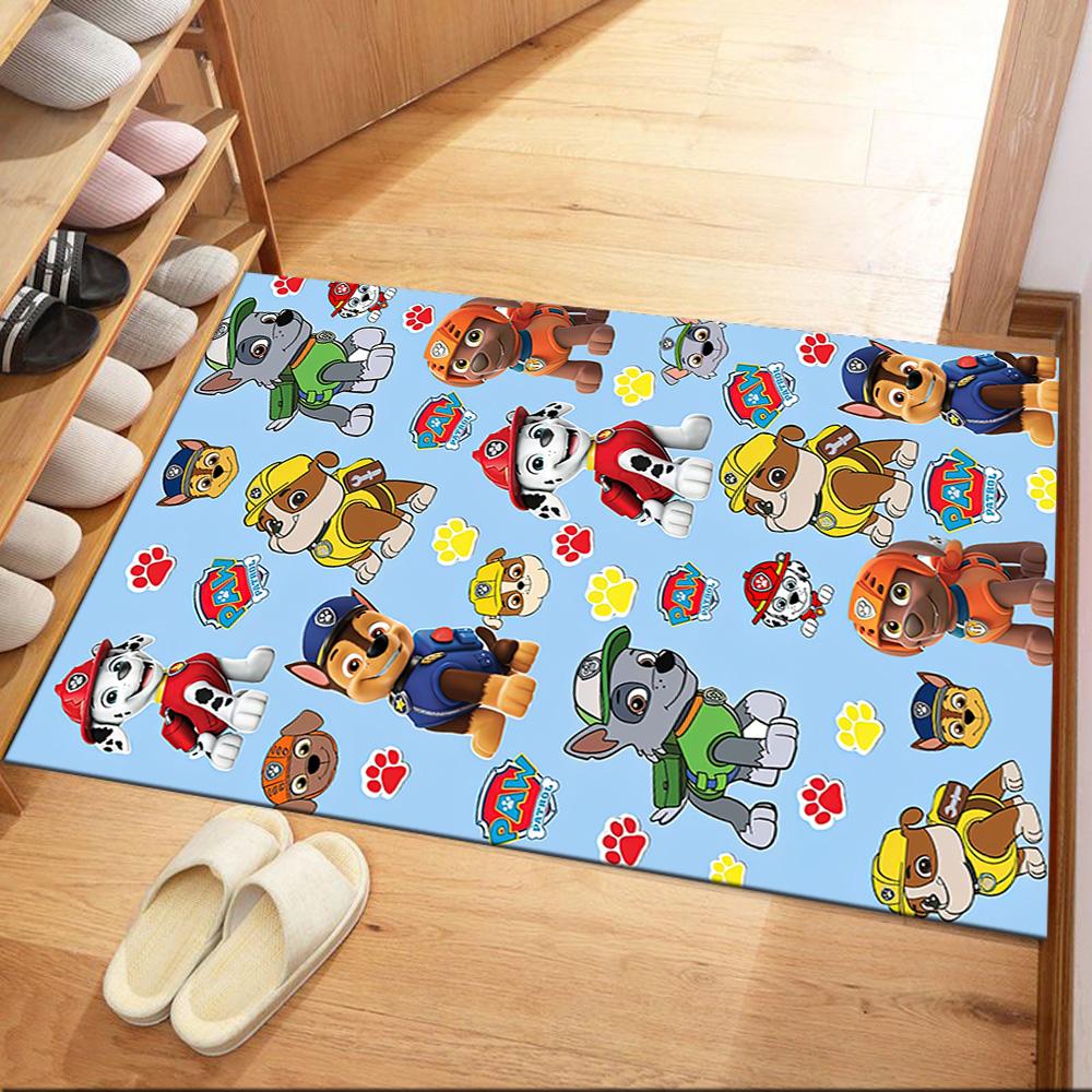 Paw Patrol Pups Adventure Square rugs are a great choice for living rooms, bedrooms, home décor, and as gifts.