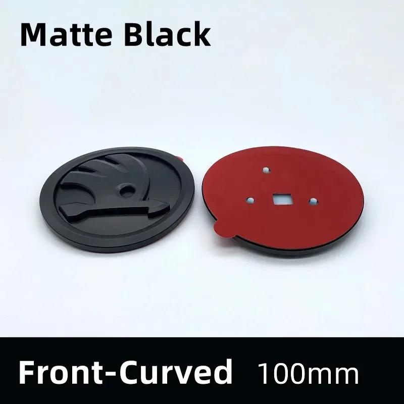 2025 Новый 100 мм ABS Автомобильная Передняя Эмблема Задний Значок Багажника Наклейка для Skoda Fabia 1 2 A7 Octavia RS Superb Rapid Yeti Karoq Авто Аксессуары