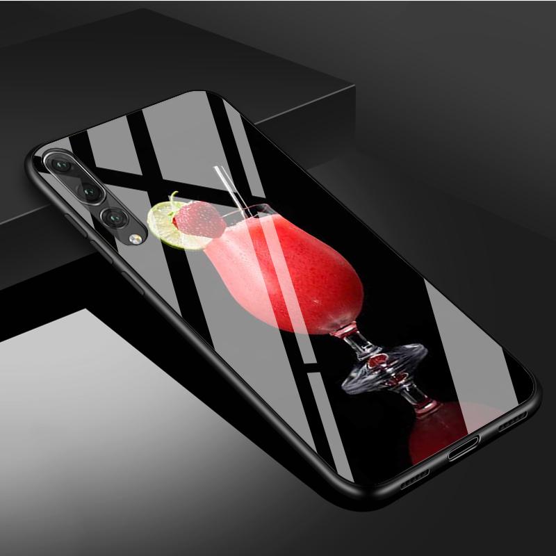 Чехол для телефона из закаленного стекла для Huawei P20 P30 P40 P40 Lite Pro Psmart Mate 20 30 Cover Shell