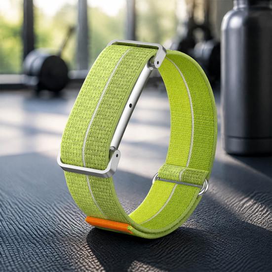 Легкий плетеный нейлоновый ремешок на запястье для Fitbit Air, дышащий спортивный ремешок, регулируемый сменный гибкий плетеный фитнес-браслет для мужчин