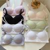 Japanese Thin Wireless Bra for Small-Chested Women: High School, Student, Summer, Anti-Sagging, Side Support