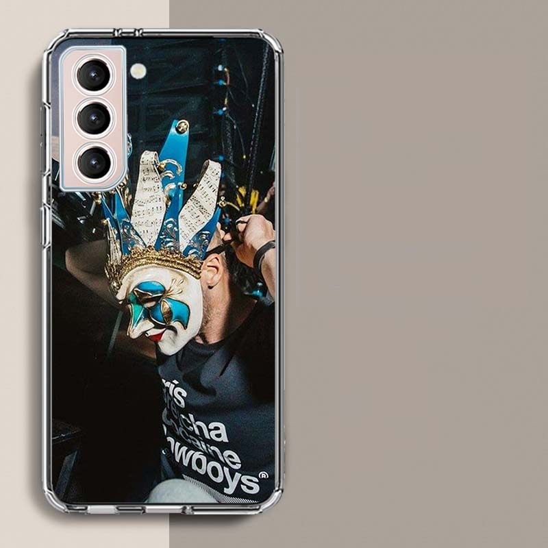 DJ Boris Brejcha Phone Case For Samsung Galaxy S25 Edge S24 S23 FE S21 S20 S10 Plus S22 S26 Ultra Cover Clear Cases TPU Capa She