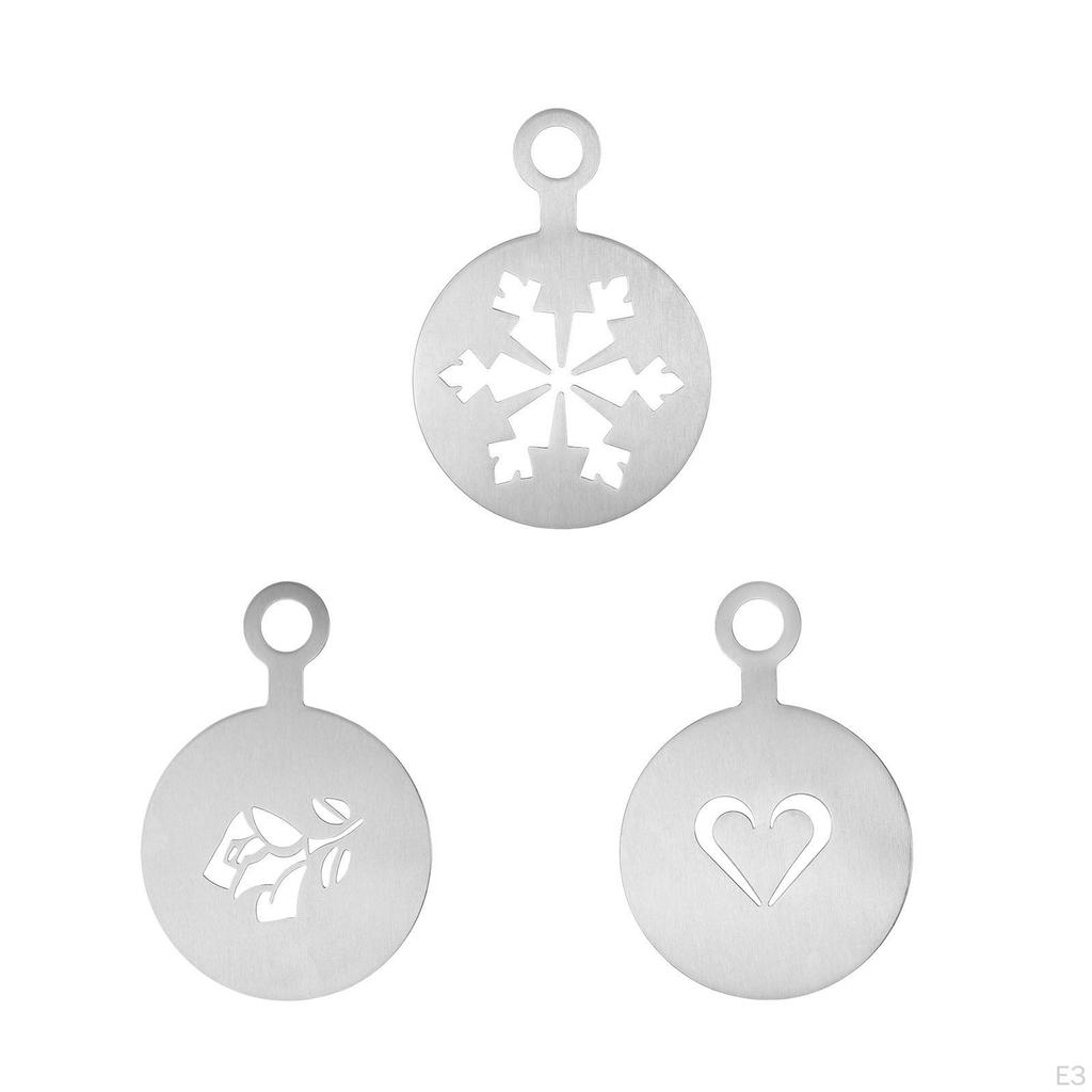 Coffee Art Template Baking Painting Mold Tools Cake Stamping Decorating Stencil for Chocolate