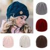 Winter Autumn Femme Bonnet Stretchy Hat Warm Casual Cap Knitted Beanie Women Hats Ladies 8 Color