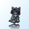 1 шт Хэллоуин таинственный волшебный кот черная статуя для сада настольный домашний декор украшения расписанная вручную фигурка скульптура