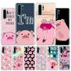 Cartoon Cute Pink Pig Cover Phone Case For Huawei Y5 Y6 Y7 Y9S P Smart Z 2019 Honor 10 Lite 9 20 9X 8S 8X 8A Pro 7A 7X Coque
