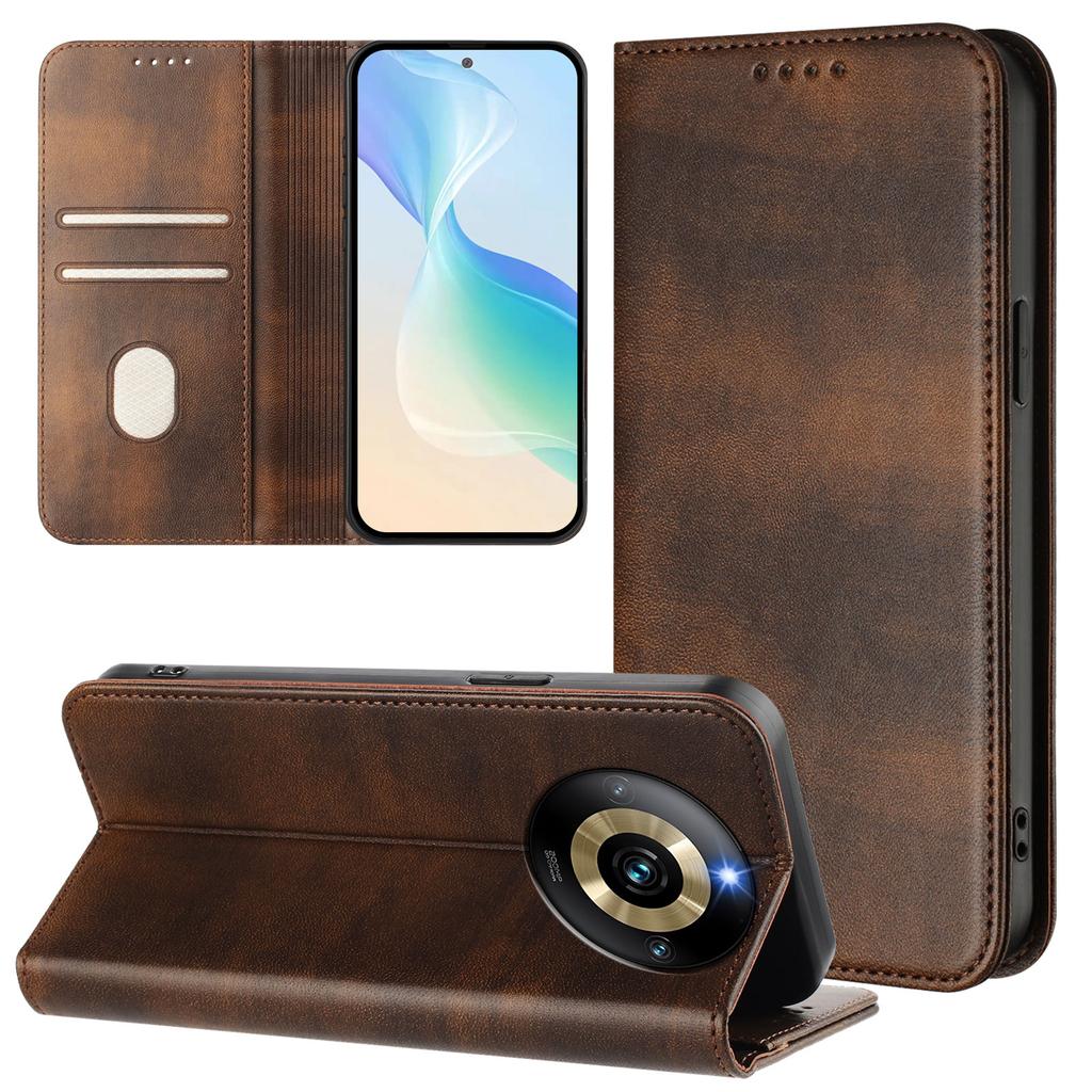 Магнитный кожаный чехол-бумажник с откидной крышкой для Realme Narzo 80 60 50 Pro 80x 70x 70 60x 50i 30A 20 N65 N63 N55 N53