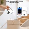 Перезаряжаемый светодиодный кольцевой свет для селфи, портативный 5V USB, для прямой трансляции, теплый/белый, для смартфона, макияжа, для/компьютера, для фотосъемки одежды
