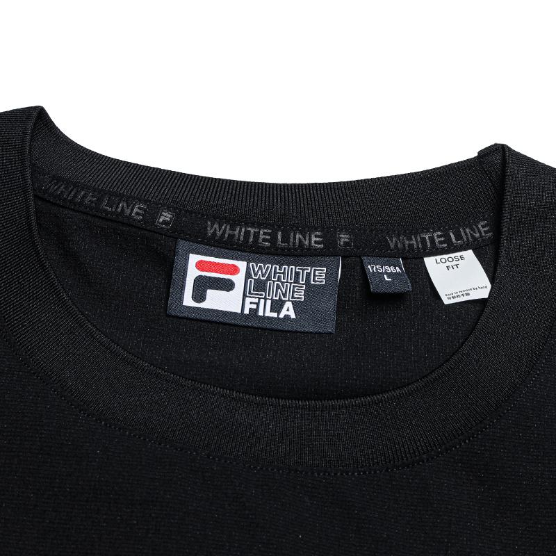 Fila Удобная Модная Универсальная Футболка Мужские топы Белый F11M633109FBK