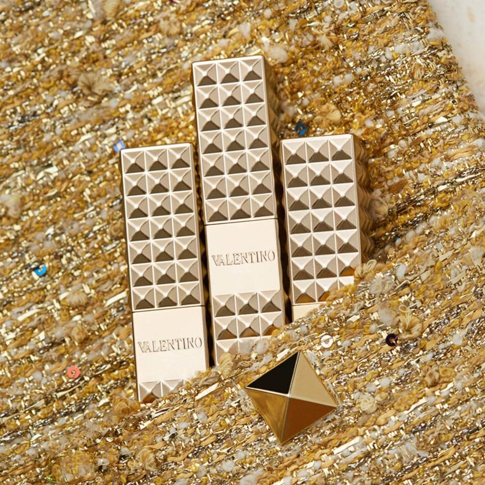 VAlentino Spike VAlentino Buttery MAtte Lipstick 1.6 Oz 28.3 G 123r Spike A Pose mAuve Nude