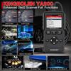 KINGBOLEN YA200 OBD2 Сканер Многоязычный Автомобильный Диагностический Инструмент для Чтения Кодов Ошибок Двигателя Поиск DTC Проверка Напряжения Бесплатное Обновление на Всю Жизнь