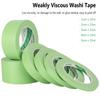 15M Weak Viscous Washi Tape Art Latex Paint Masking Tape Professional Separation Paper  Outdoor