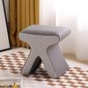 Nordic Shoes Changing Stool Doorway Living Room Creative Cloth Technology Short Stool Light Luxury Dressing Room Small Stools
