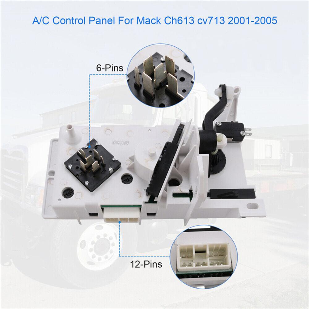 Панель управления кондиционером 7787-880011 Для грузовиков Mack CH CL CV CX CXN612 CXN613 Воздух 111225