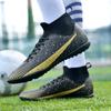 2024 Мужские футбольные бутсы большого размера Сверхлегкие футбольные бутсы для мальчиков Кроссовки Нескользящие футбольные бутсы AG/TF Ботильоны унисекс