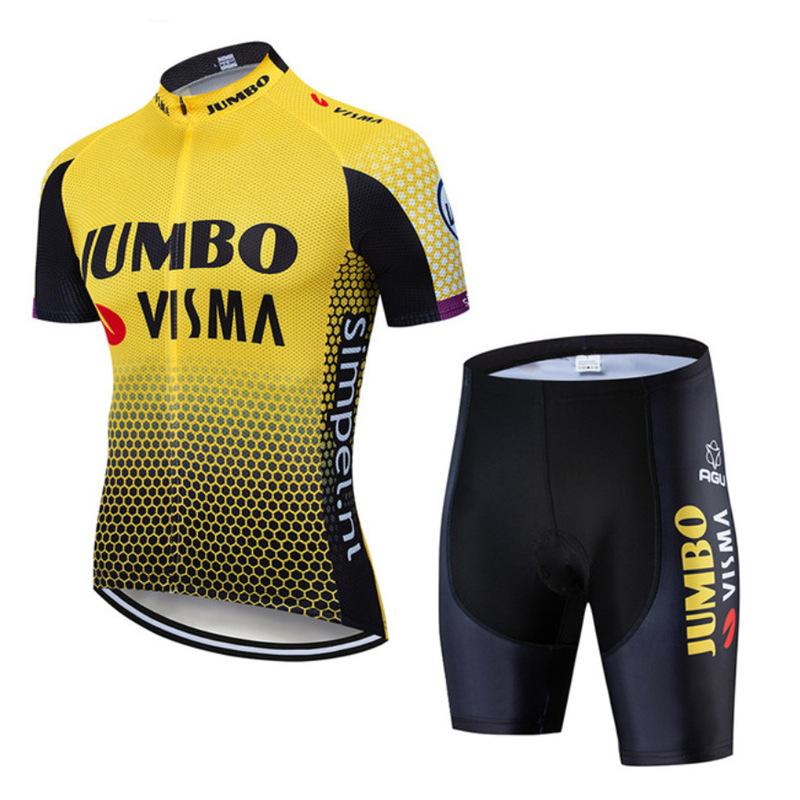 Treasure Tour de France Edition Велосипедный костюм Горный велосипед Короткий рукав Костюм Мужской и женский Велосипедный костюм Велосипедный топ Шорты