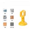 2PCS No Punch Collision Silicone Door Suction Bathroom Door Touch Rubber Door Stop Bathroom Door Handle Multifunctional Broken Bridge Window Suction