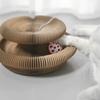 Кошачий аккордеон Магическая органза Когтеточка для кошек Игрушечный мячик для кошек Когтеточка Когтеточка для кошек Кошачьи завитки Кошачья игрушка