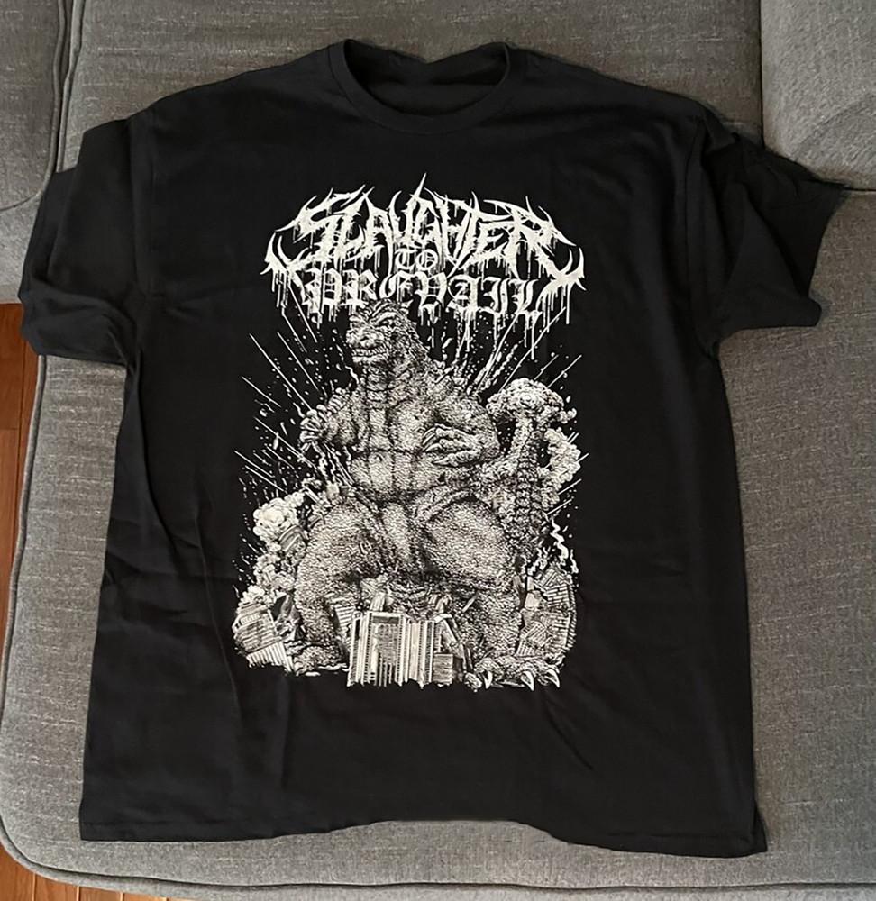 Slaughter To Prevail Коллекция Godzilla Подарок для фаната Размеры от S до 5XL Футболка Унисекс Футболка