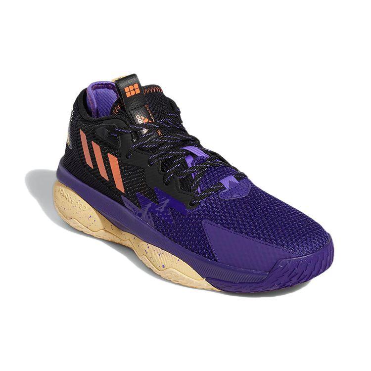 Adidas Dame 8 Honoring Black Excellence Мужские кроссовки Purple Core-Black GZ4626