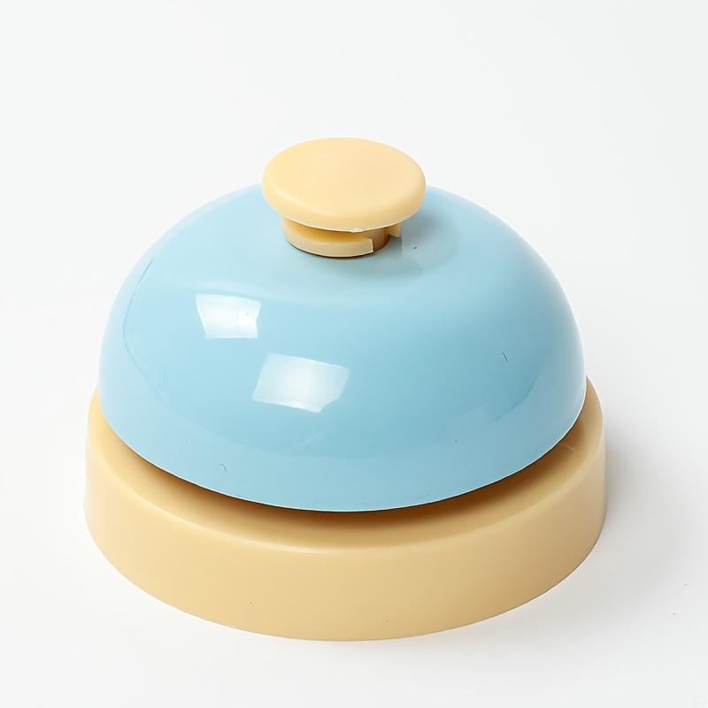 Набор современных металлических ручных колокольчиков разных цветов - Колокольчик для вызова для кухни, ресторана, бара, настольных игр, дрессировки питомцев, интерактивного веселья