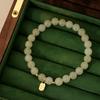 Модные элегантные браслеты из жемчуга в винтажном китайском стиле, имитация нефрита, браслет из бисера для женщин, ювелирные изделия, аксессуары, подарок на вечеринку